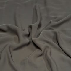 Mouse Colour Triple Georgette Fabric (N253D)