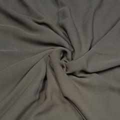 Mouse Colour Triple Georgette Fabric (N253D)