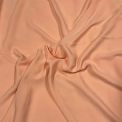 Light Peach Color Heavy Georgette Fabric (N118)