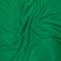 Dark Green Color Heavy Georgette Fabric (N717)