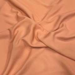 Peach Color Heavy Georgette Fabric (N114)