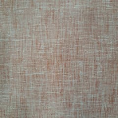 Rust Color Cotton Linen Fabric
