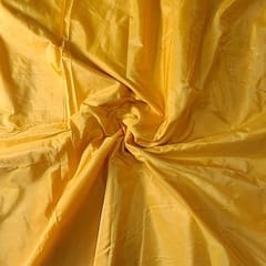 Yellow Color Poly Silk Fabric (N60)