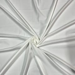 White Color Banana Crepe Fabric