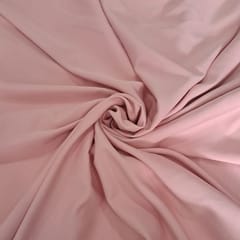 Peach Color Banana Crepe Fabric