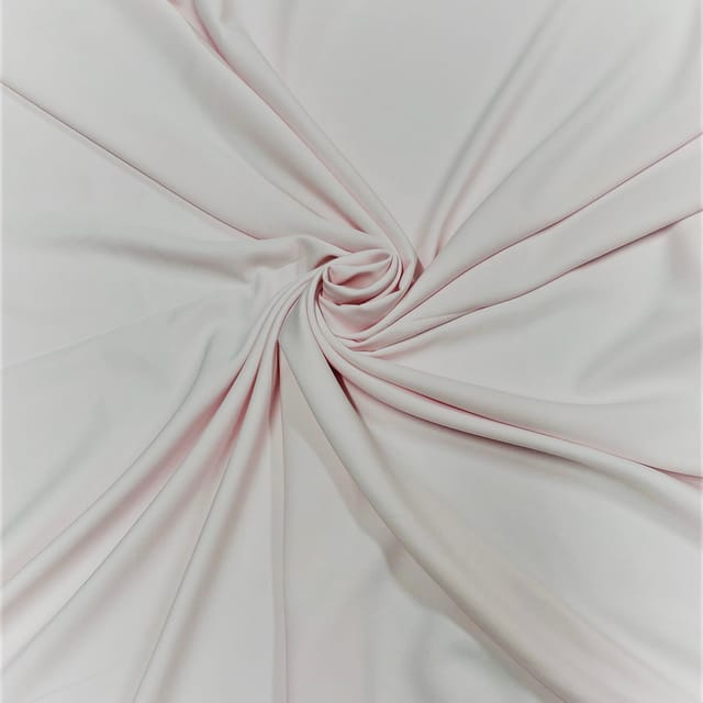Light Rose Pink Color Banana Crepe Fabric