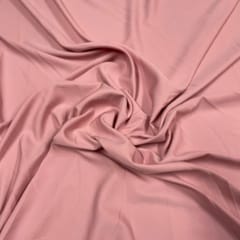 Light Dusty Pink Color Banana Crepe Fabric