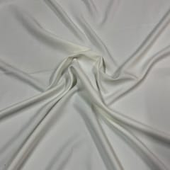 Off White Color Banana Crepe Fabric