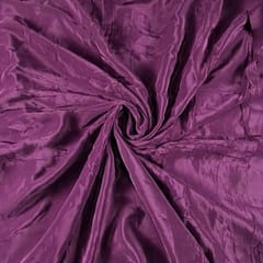 Purple Color Crepe Fabric