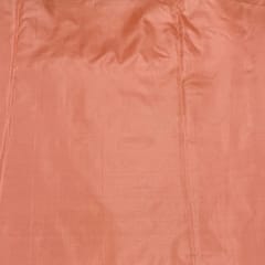 Peach Color Pure Silk Fabric