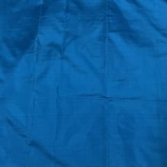 Blue Color Pure Silk Fabric