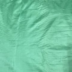 Green Color Pure Silk Fabric