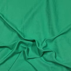 Green Color Moss Crepe Fabric (N716)