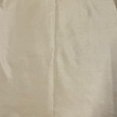 Beige Color Pure Satin Silk Fabric