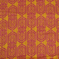 Multi Colour Viscose Cotton Dobby Digital Printed Fabric