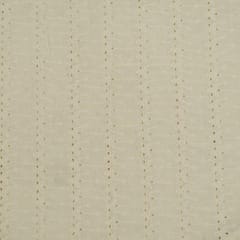 Dyeable Cotton Chikan Embroidered Fabric