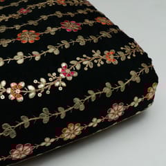 Chinon Chiffon Embroidered Fabric