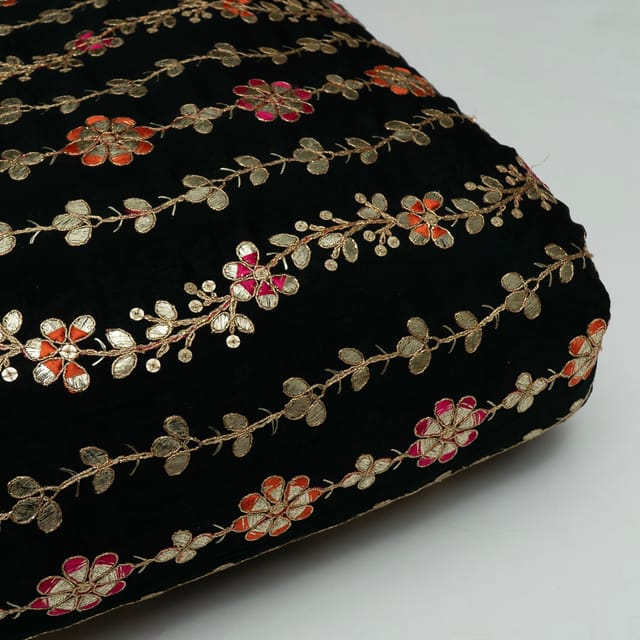 Chinon Chiffon Embroidered Fabric
