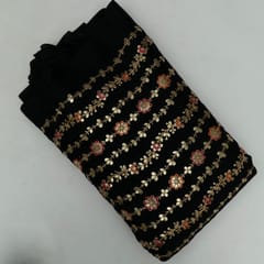 Chinon Chiffon Embroidered Fabric