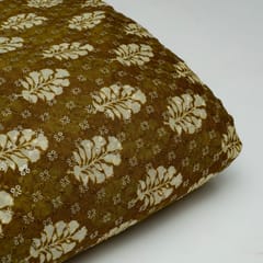 Chinon Chiffon Print with Embroidered Fabric