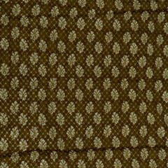 Chinon Chiffon Print with Embroidered Fabric