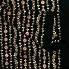 Chinon Chiffon Embroidered Fabric