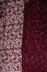 Imoprted Net Embroidered Fabric