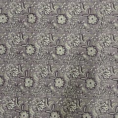 Lilac Color Cotton Cambric Printed Fabric