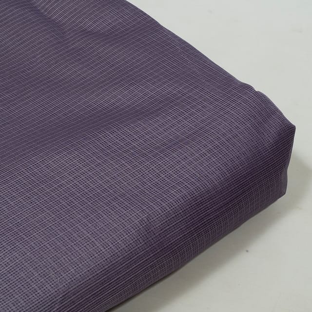 Lavender Colour Kota Doria Fabric