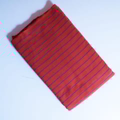 Rust Colour Cotton Dobby Fabric (1.10Meter Piece)