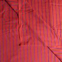 Rust Colour Cotton Dobby Fabric (1.10Meter Piece)