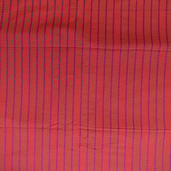 Rust Colour Cotton Dobby Fabric (1.10Meter Piece)