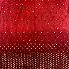 Ombre Net Sequins and Pearl Embroidered Fabric