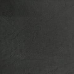 Black Color Checks Cotton Linen Fabric
