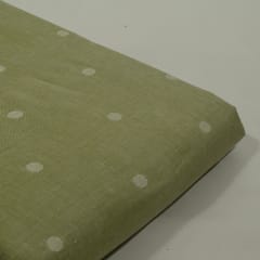 Green Colour Cotton Dobby Fabric