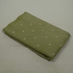Green Colour Cotton Dobby Fabric