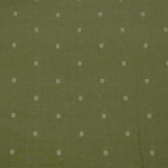 Green Colour Cotton Dobby Fabric