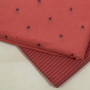 Gajree Colour Cotton Dobby Fabric Set (5 Mtr.)