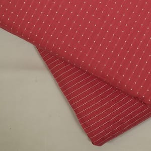 Pink Colour Cotton Dobby Fabric Set (5 Mtr.)