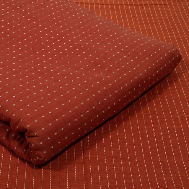 Gajree Colour Cotton Dobby Fabric Set (5 Mtr.)