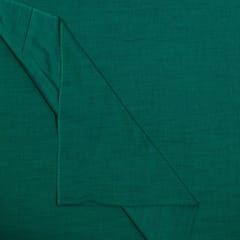 Rama Green Colour Rayon Slub Fabric