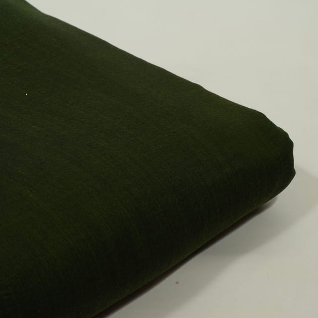 Mehendi Green Colour Rayon Slub Fabric
