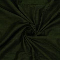 Mehendi Green Colour Rayon Slub Fabric