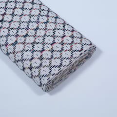Multi Color Cotton Jacquard Fabric