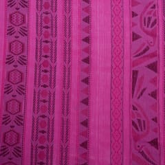 Pink Colour Cotton Jacquard Fabric