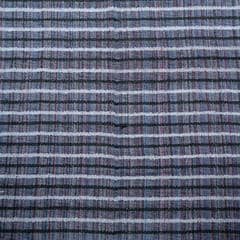 Grey Colour Cotton Acrylic Jacquard Fabric