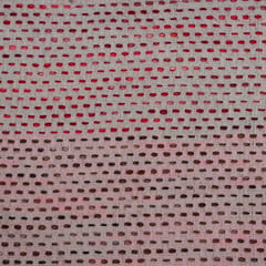 Multi Color Cotton Acrylic Jacquard Fabric
