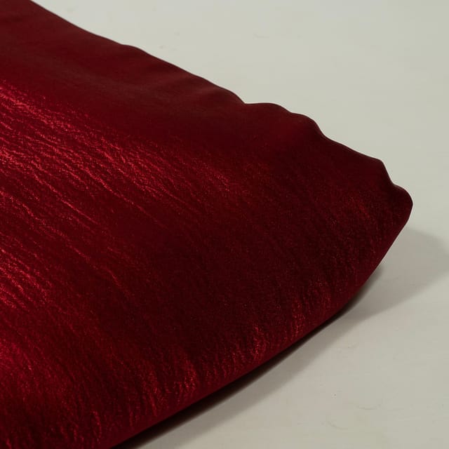 Maroon Colour Rolex Satin Fabric