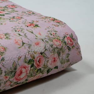 Multi Colour Viscose Cotton Dobby Printed Fabric (1.80Meter Piece)