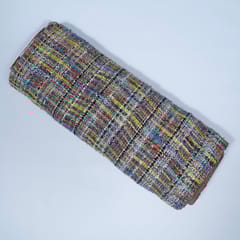 Multi Colour Poly Cotton Acrylic Jacquard Fabric